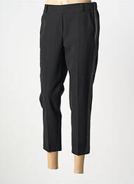 Pantalon 7/8 elasticitate mărime normală negru CHARMING GIRL femme