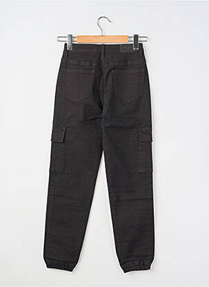 Pantalon cargo buzunare mărime normală negru NINA CARTER femeie
