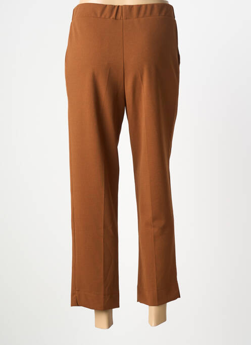Pantalon 7/8 elasticitate mărime normală maro CHARMING GIRL femme