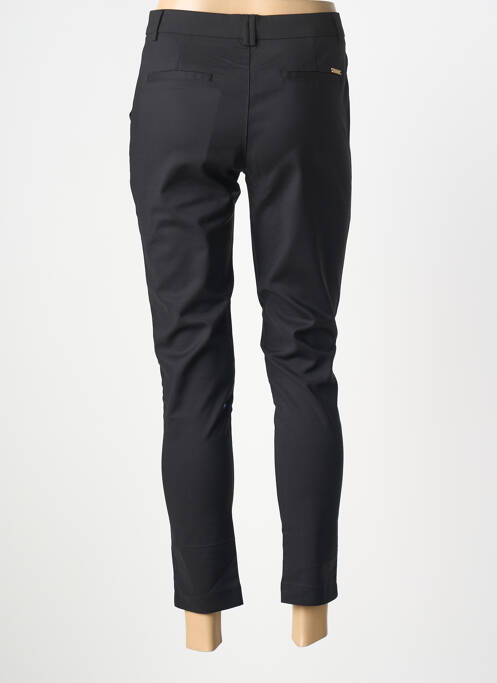 Pantalon 7/8 elasticitate mărime normală negru CHIC & JEUNE femme