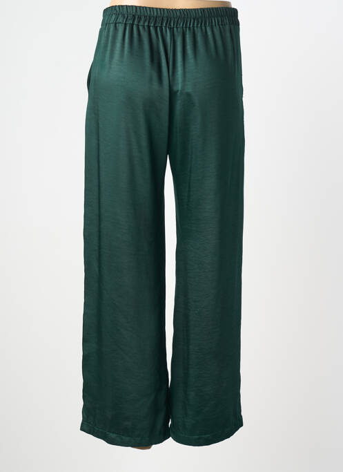 Pantalon larg mărime normală mărime normală verde SCARLET ROOS femme
