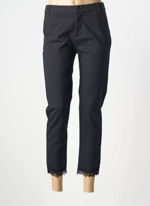 Pantalon 7/8 elasticitate mărime normală negru DROLE DE COPINE femme
