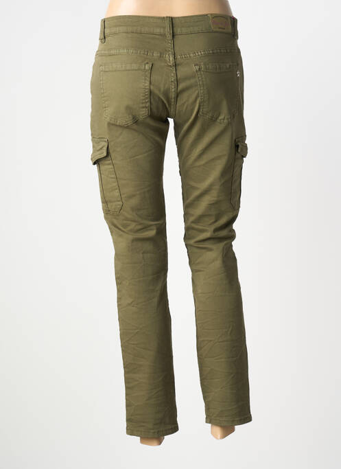 Pantalon cargo buzunare mărime normală verde PLACE DU JOUR femme