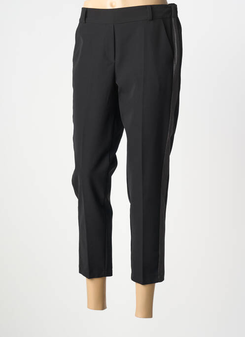 Pantalon 7/8 elasticitate mărime normală negru CHARMING GIRL femme