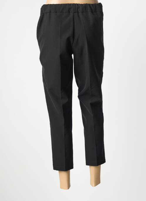 Pantalon 7/8 elasticitate mărime normală negru CHARMING GIRL femme