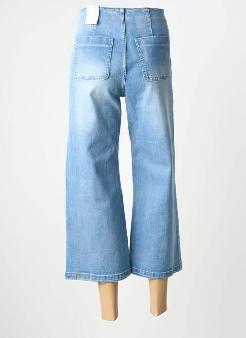 Pantalon trei sferturi elasticitate mărime normală albastru ONADO femme