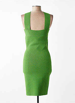 Rochie midi fără mâneci fără mâneci verde TARA JARMON femeie