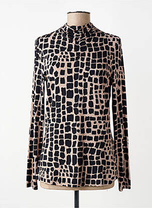 Top țesătură jersey mâneci lungi negru JOSEPH RIBKOFF femme