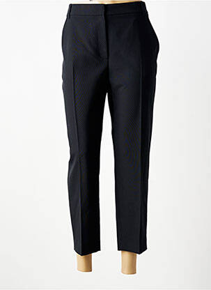 Pantalon slim țesătură poplin mărime normală negru TARA JARMON femeie