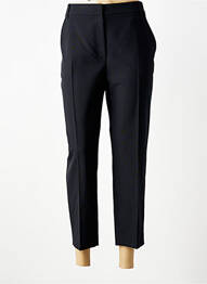 Pantalon slim țesătură poplin mărime normală negru TARA JARMON femme