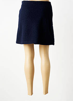 Fustă scurtă mărime normală albastru TRICOT CHIC femeie