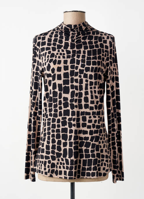 Top țesătură jersey mâneci lungi negru JOSEPH RIBKOFF femme