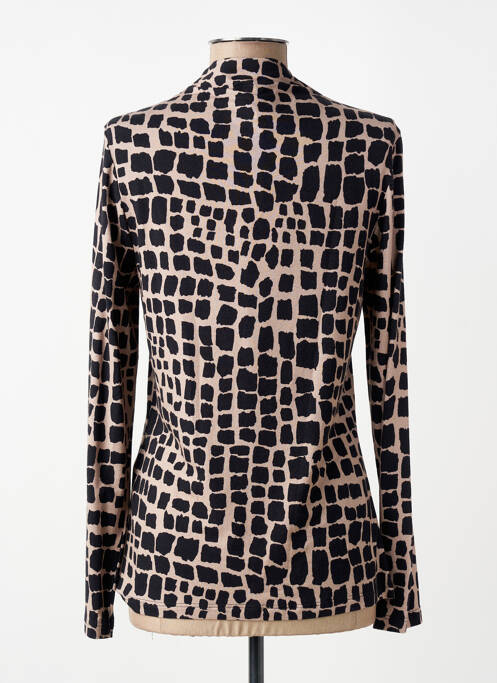 Top țesătură jersey mâneci lungi negru JOSEPH RIBKOFF femme