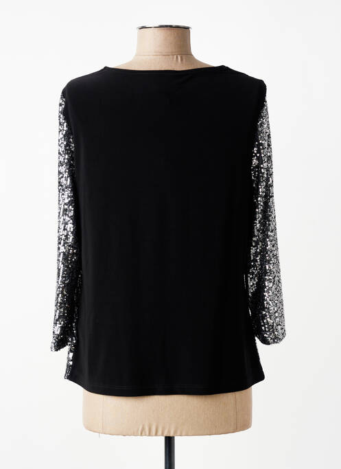 Top țesătură jersey mâneci lungi argintiu JOSEPH RIBKOFF femme