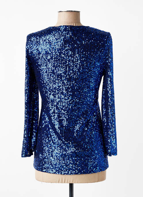 Top țesătură jersey mâneci lungi albastru JOSEPH RIBKOFF femme