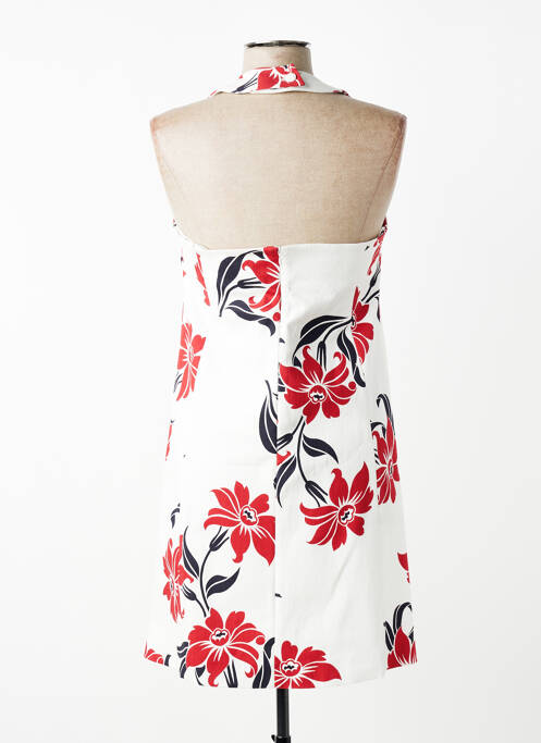 Rochie midi imprimeu floral fără mâneci roșu TARA JARMON femme