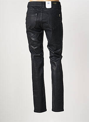 Pantalon slim țesătură acoperită mărime normală negru C'EST BEAU LA VIE femeie
