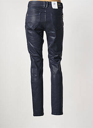 Pantalon slim țesătură acoperită mărime normală albastru C'EST BEAU LA VIE femeie