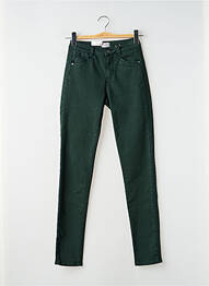Pantalon slim elasticitate mărime normală verde C'EST BEAU LA VIE femme
