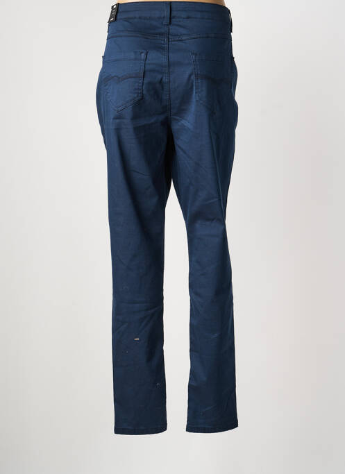 Pantalon drept elasticitate mărime normală albastru JENSEN femme