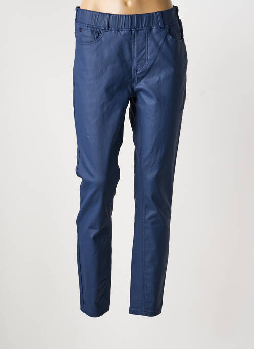 Pantalon slim talie elastică mărime normală albastru CISO femme