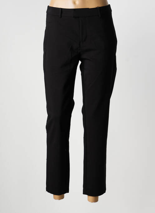 Pantalon 7/8 elasticitate mărime normală negru JENSEN femme