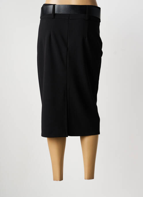 Fustă midi mărime normală negru DANIELA femme