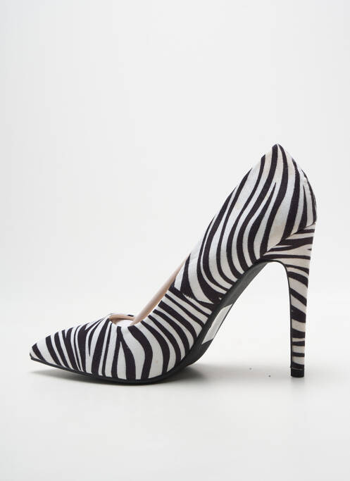 Pantofi cu toc vârf ascuțit toc înalt de 10cm și mai mult alb IDEAL SHOES femme