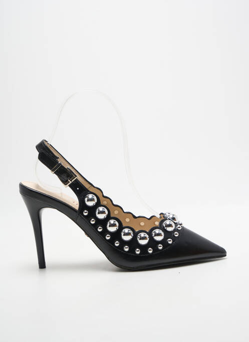 Pantofi cu toc închidere cu buclă(e) toc de 7 la 9 cm negru MARQUIIZ femme