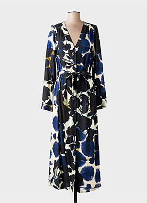 Rochie lungă mâneci lungi mâneci lungi negru LA FEE MARABOUTEE femeie