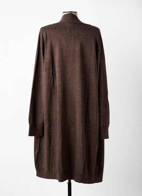 Vestă cu mâneci lungi mâneci lungi maro CISO femme