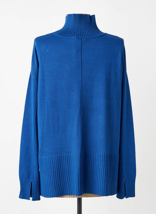 Pulover cu guler înalt mâneci lungi mâneci lungi albastru JENSEN femme