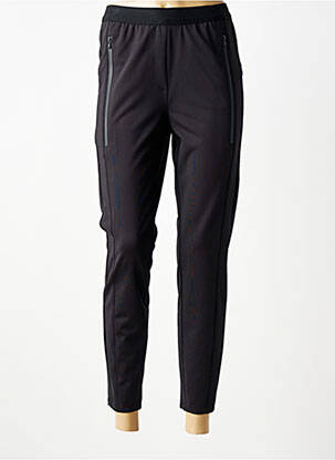 Pantalon 7/8 talie elastică mărime normală negru TUZZI femme