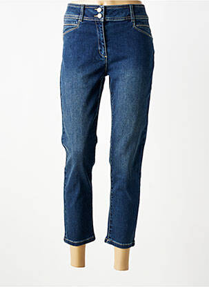 Blugi cu croială slim elasticitate mărime normală albastru JULIE GUERLANDE femme