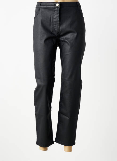 Pantalon 7/8 închidere cu fermoar sub clapetă cu nasturi mărime normală negru BETTY BARCLAY femme