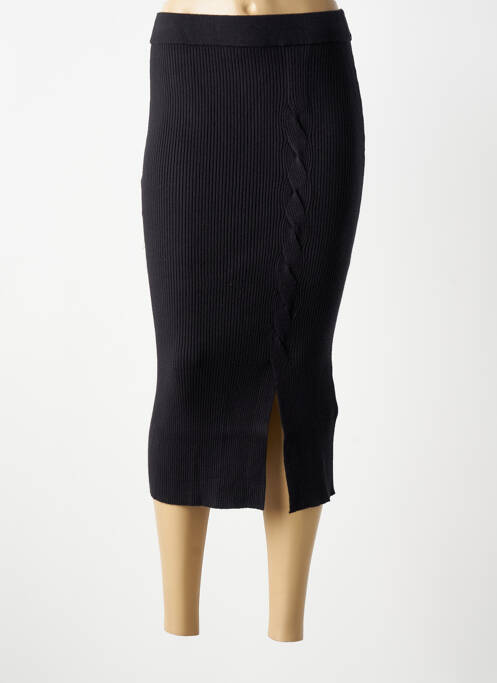 Fustă midi mărime normală negru ICHI femme