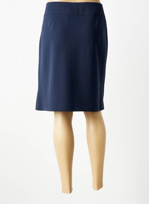 Fustă midi închidere cu fermoar lateral albastru BETTY BARCLAY femme