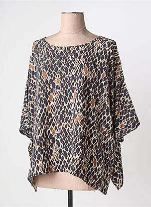 Bluză țesătură poplin mâneci 3/4 negru BETTY BARCLAY femme