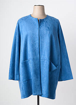 Jachete casual guler rotund albastru KAKIE femme