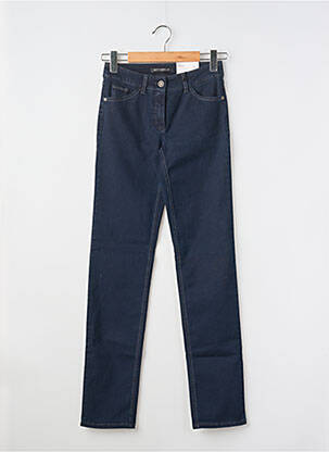 Blugi skinny țesătură brută talie înaltă albastru BETTY BARCLAY femme