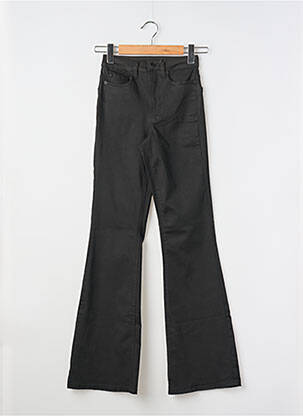 Blugi bootcut talie înaltă talie înaltă negru KAFFE femme