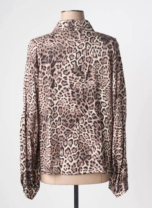 Cămașă țesătură crep mâneci lungi maro TUZZI femme