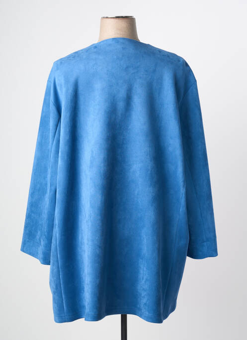 Jachete casual guler rotund albastru KAKIE femme