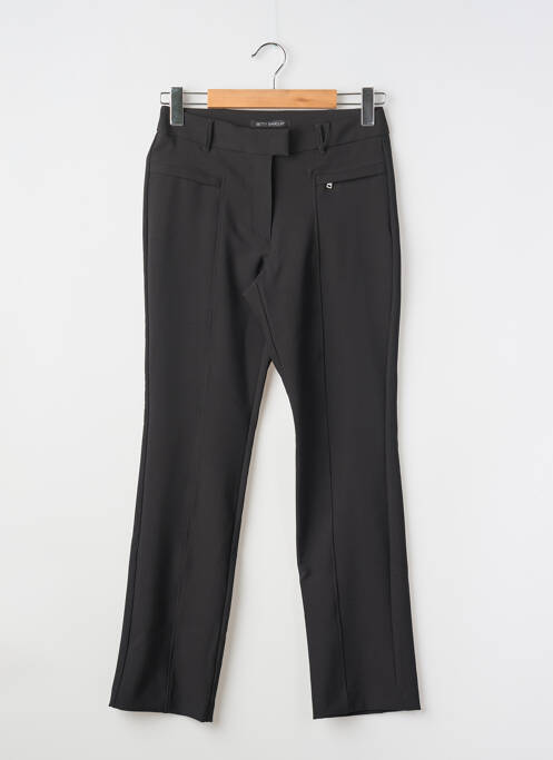 Pantalon 7/8 talie cu cleme mărime normală negru BETTY BARCLAY femme