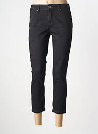 Pantalon 7/8 închidere cu fermoar sub clapetă cu nasturi negru BETTY BARCLAY femme