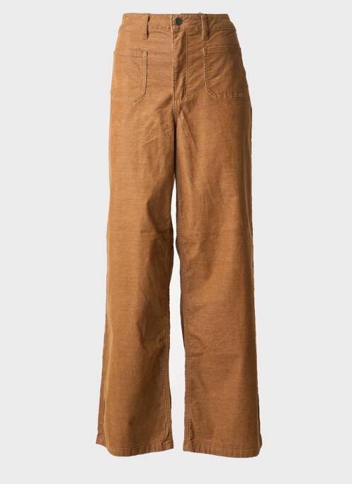 Pantalon evazat croială evazată maro KAFFE femme