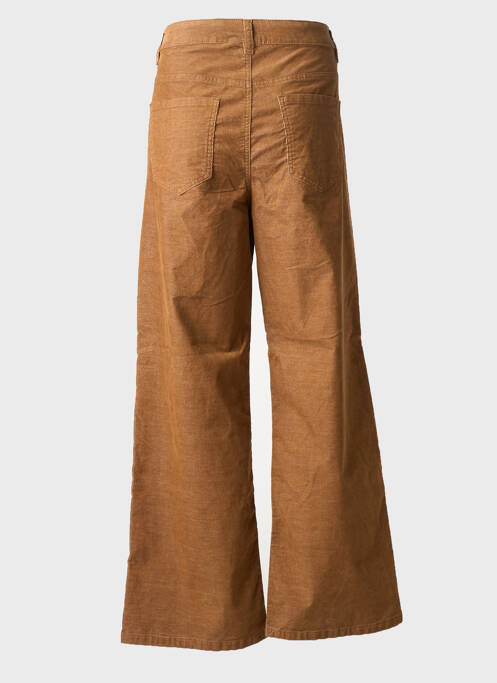 Pantalon evazat croială evazată maro KAFFE femme