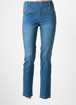 Jegging țesătură denim mărime normală albastru JULIE GUERLANDE femeie