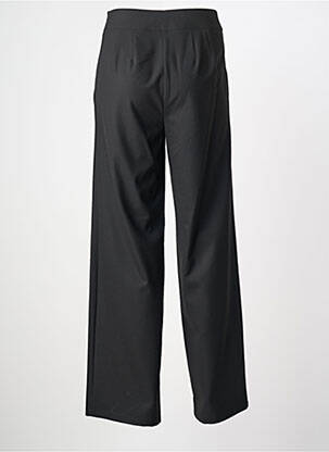 Pantalon drept țesătură crep talie înaltă negru BETTY BARCLAY femeie