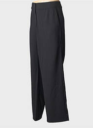 Pantalon drept țesătură crep mărime normală negru BETTY BARCLAY femme